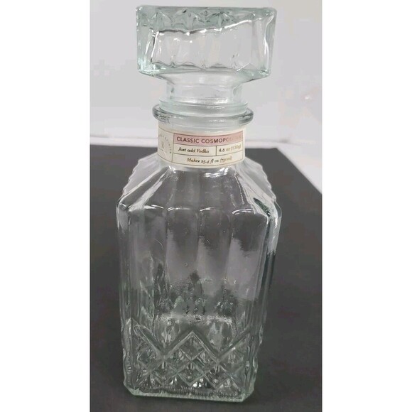 Rockwell  Spirits Glass Decanter 25.4 Oz For‎  Classic Cosmopolitan - Picture 2 of 6